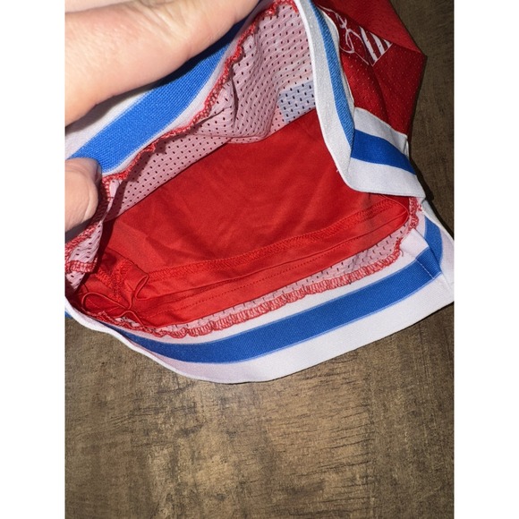 Looney Tunes X Team USA Olympics Mens Size Small S Athletic Red Mesh Warner Bros - Picture 4 of 5